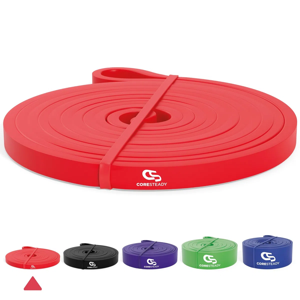 Coresteady Elastico Trazioni I Elastico Fitness per Trazioni alla Sbarra Assistite I Elastici per Palestra I Powerlifiting & Calisthenics I Allenamento per Uomini e Donne