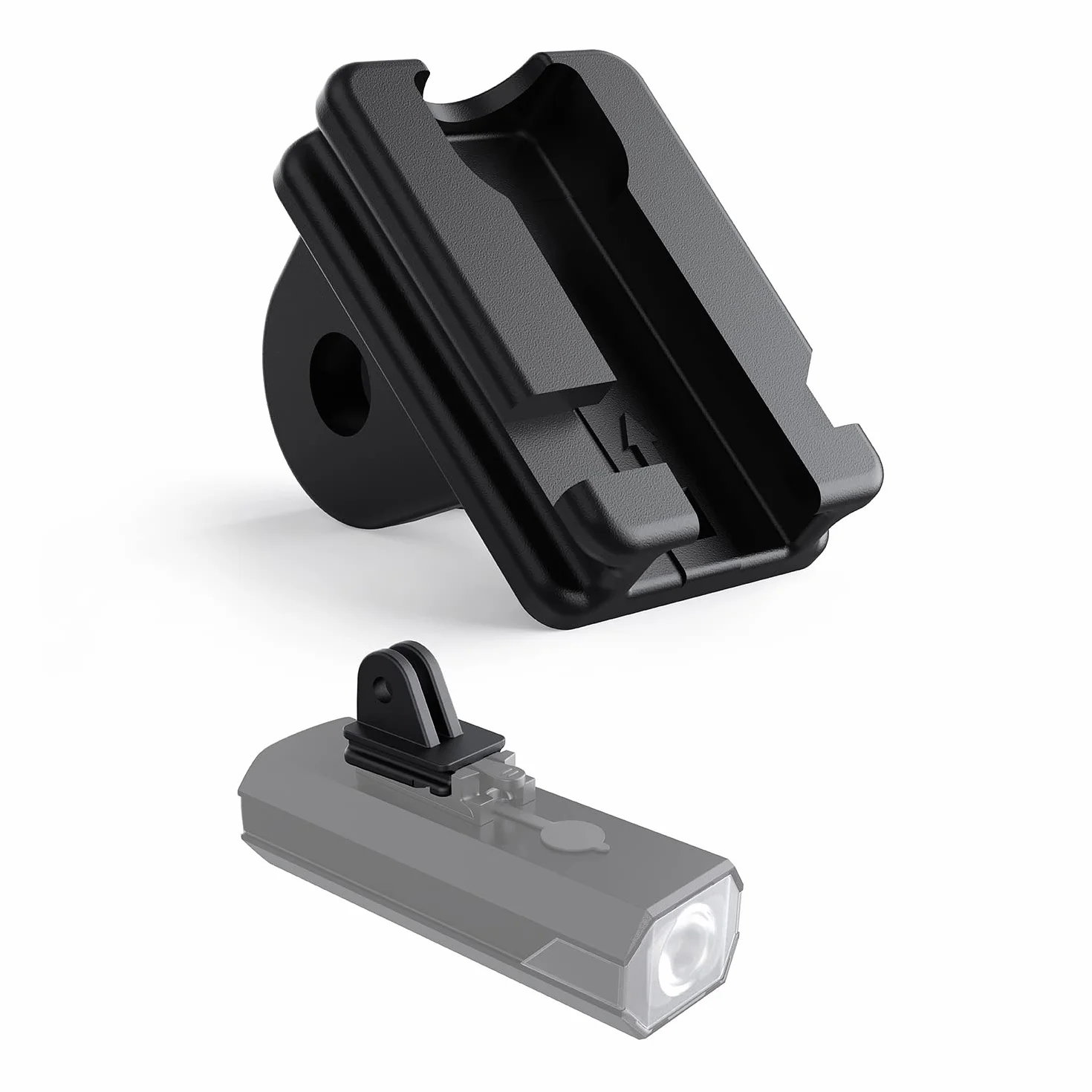 TUSITA Go'Pro Supporto Adattatore Kompatibel mit CatEye Luce da Bicicletta