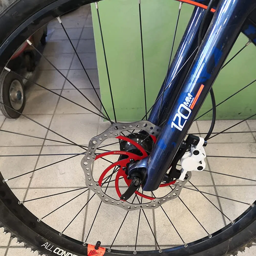 Bynccea 140mm 160mm 180mm 203mm Rotori Freno Disco Per Bicicletta con 6 Bulloni Adatto Per Bici Da Strada Mountain Bici BMX MTB