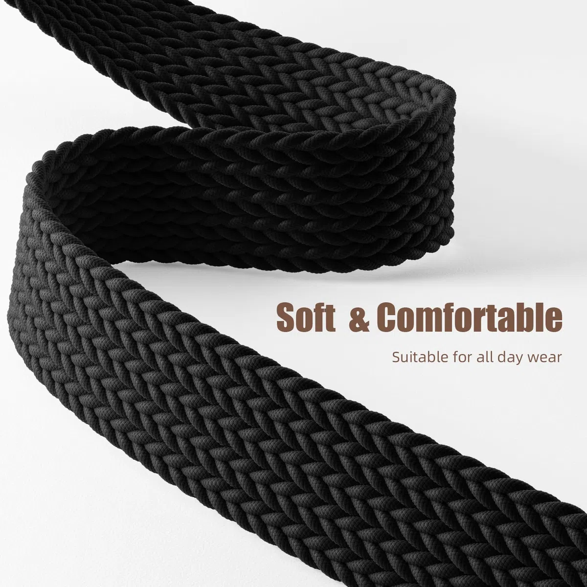 Oielai Intrecciato Band Compatibile con Cinturino Fitbit Versa 4, Cinturini Versa 3, Fascia Sportiva in Morbido Nylon con Chiusura Magnetica per Fitbit Sense 2, Sense per Uomini Donne