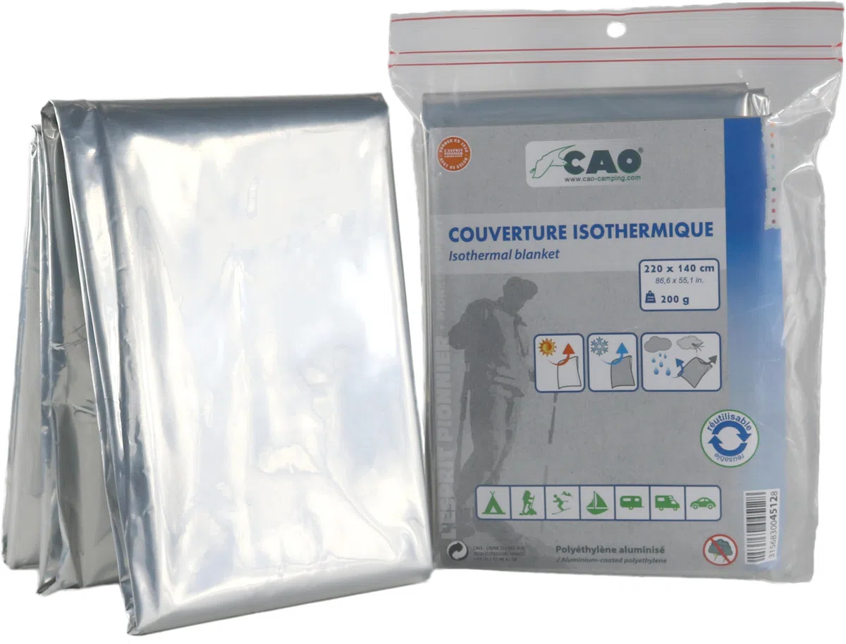 C.A.O. - Coperta isotermica in poliestere metallizzato, 220 mm - 240 mm