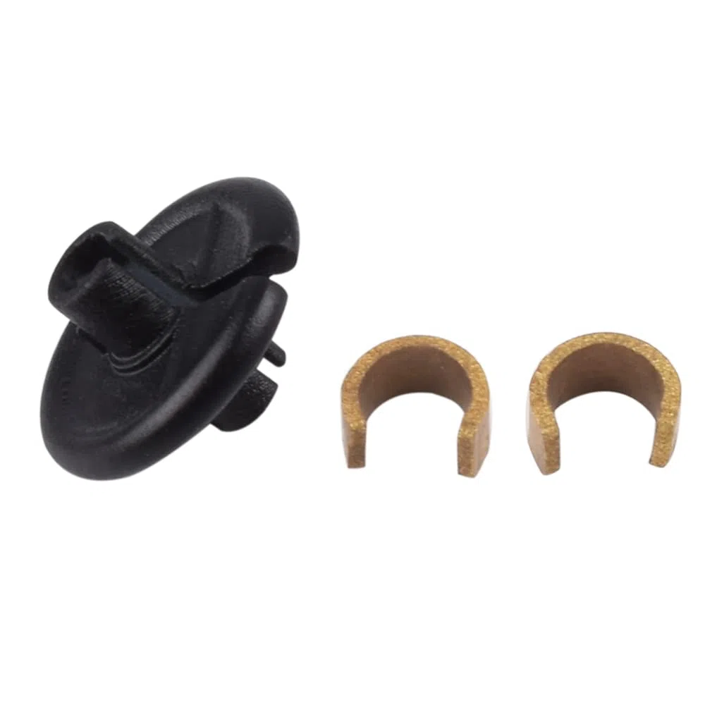 NIKA ARCHERY Kisser Button con clip di ancoraggio, confezione da 2