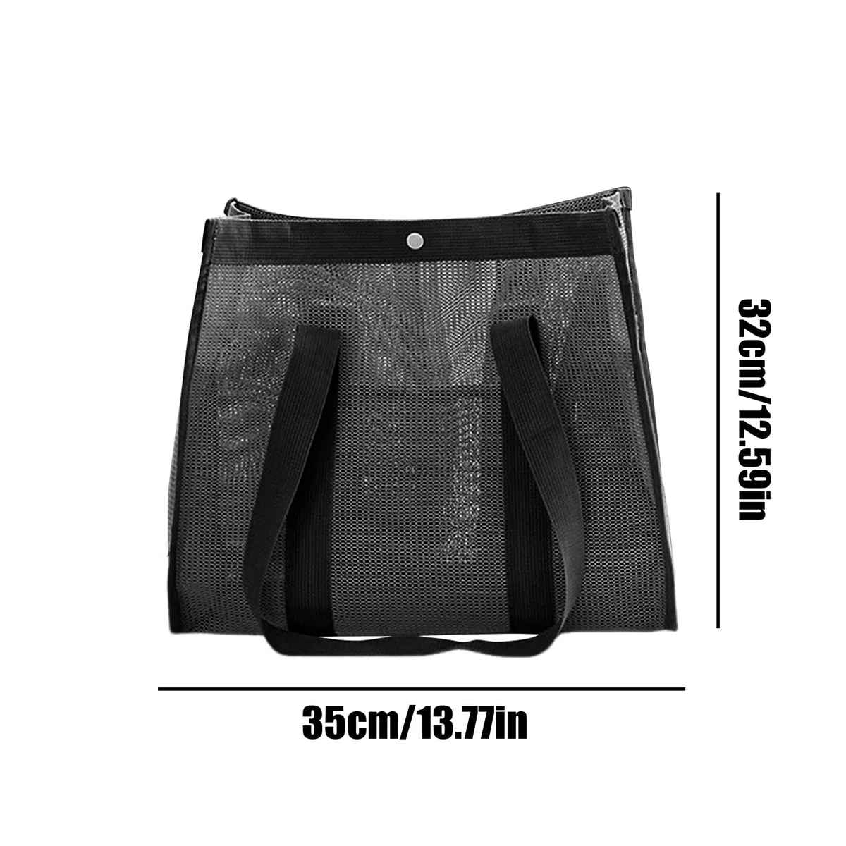 Generico Borsa Mesh Spiaggia,Borsa da Nuoto Grande Pieghevole in Rete - Sporte Riutilizzabili Per Alimentari Da Cucina Ideali Per Viaggi, Crociere, Resort, Picnic E Attività