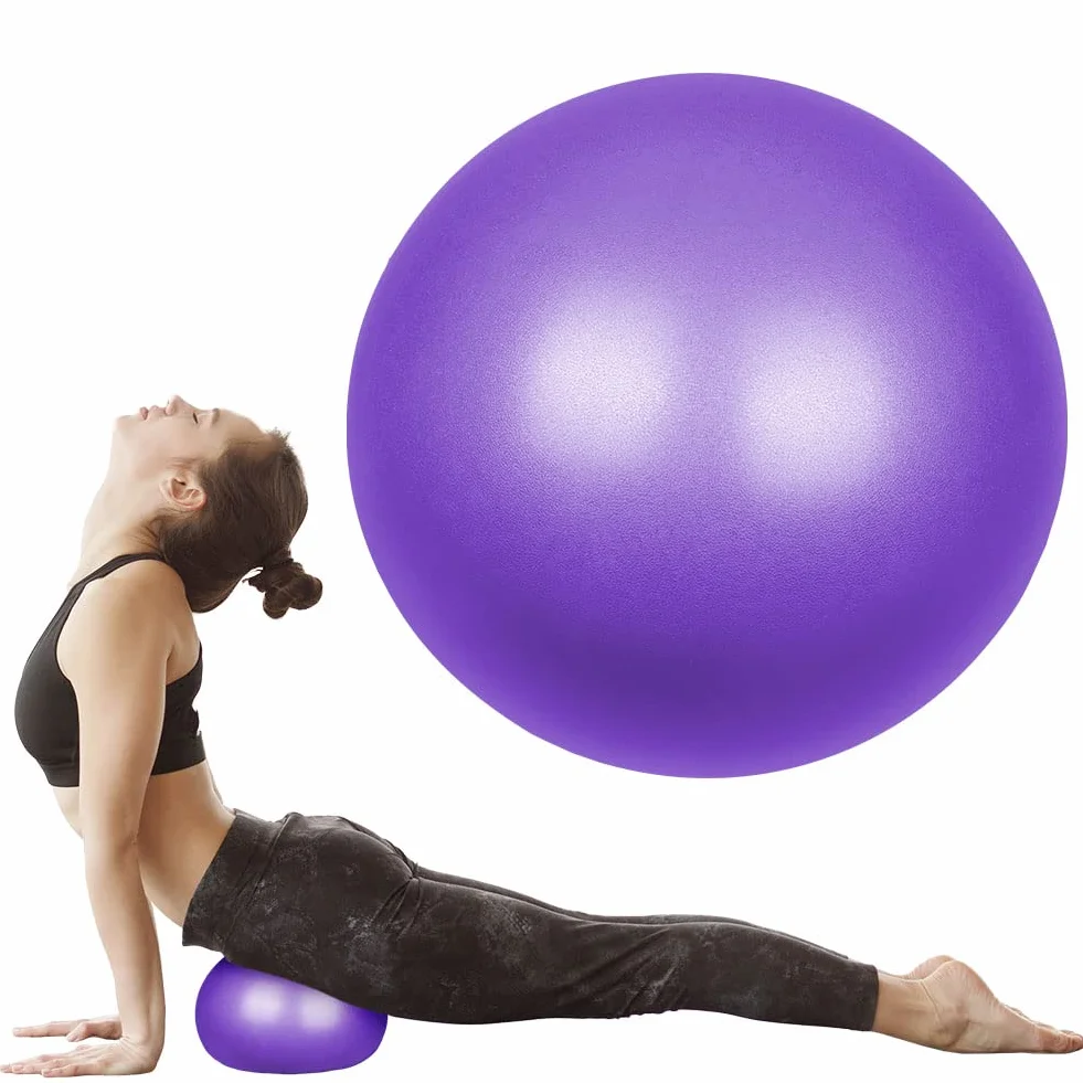 flintronic Yoga Pilates Palla, 25 CM Palla Pilates Piccola, Palla Fitness, Yoga Fitness Ball, Palla da Ginnastica per Yoga, per Esercizi Addominali e Spalla Eserciz di Equilibrio