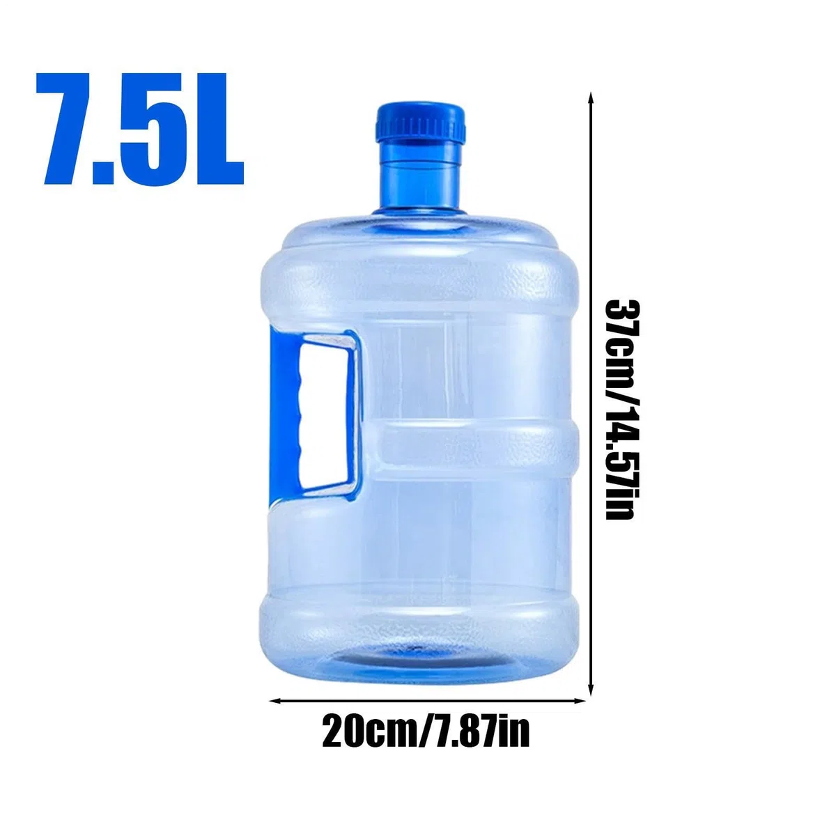 Contenitore Acqua Per Campeggio - 5 L Contenitore D'Acqua Trasportabile Con Maniglia, Tanica Per Liquido Potabile, Boccione Multiuso, Boccione Multiuso Per Picnic Spiaggia BBQ Giardino Escursioni