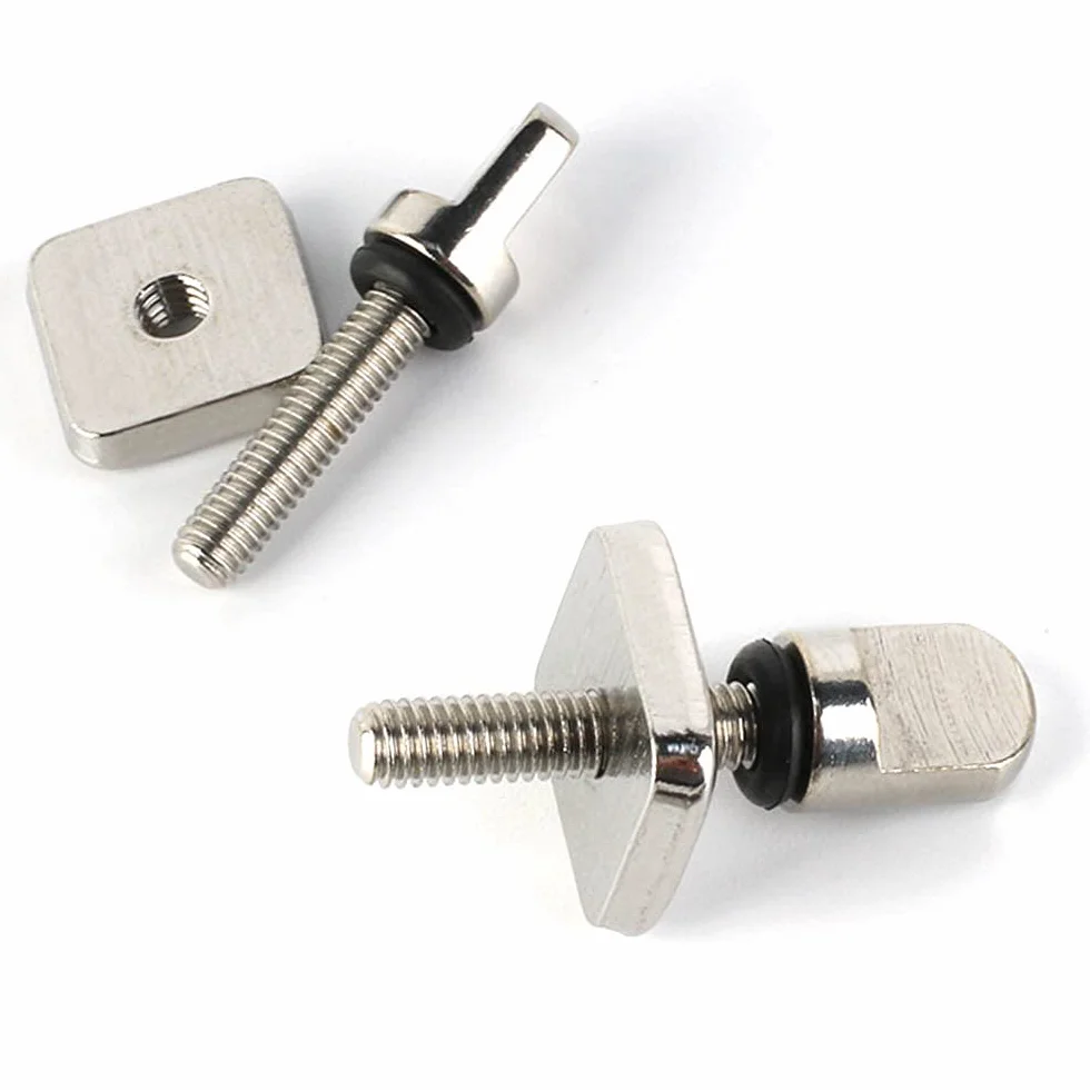 Tavola da surf Vite, Vite per pinna da surf, 5 pezzi di viti per accessori per tavola da surf Kit di ricambio per piastra durevole in acciaio inossidabile per longboard