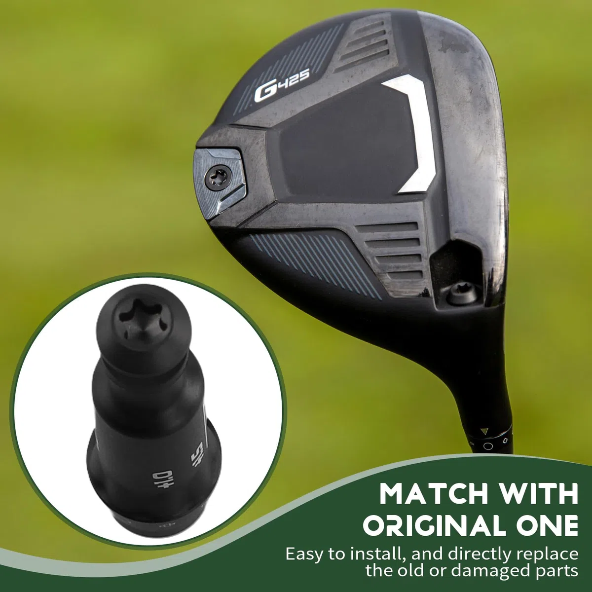 Manicotto Adattatore da Golf per G410 G425 G430 Driver e Fairway Woodz (0,335)