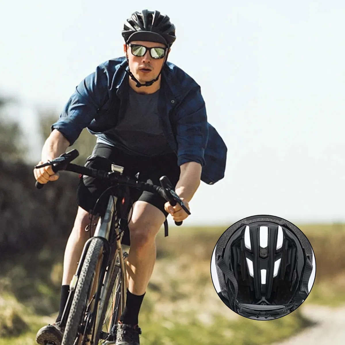 wugongshan 30 Pz Imbottitura Casco Moto, Schiuma Imbottitura Casco Bici in Morbida Spugna, Imbottiture per Cascos da Bicicletta e Moto Interna Corsa Ciclismo