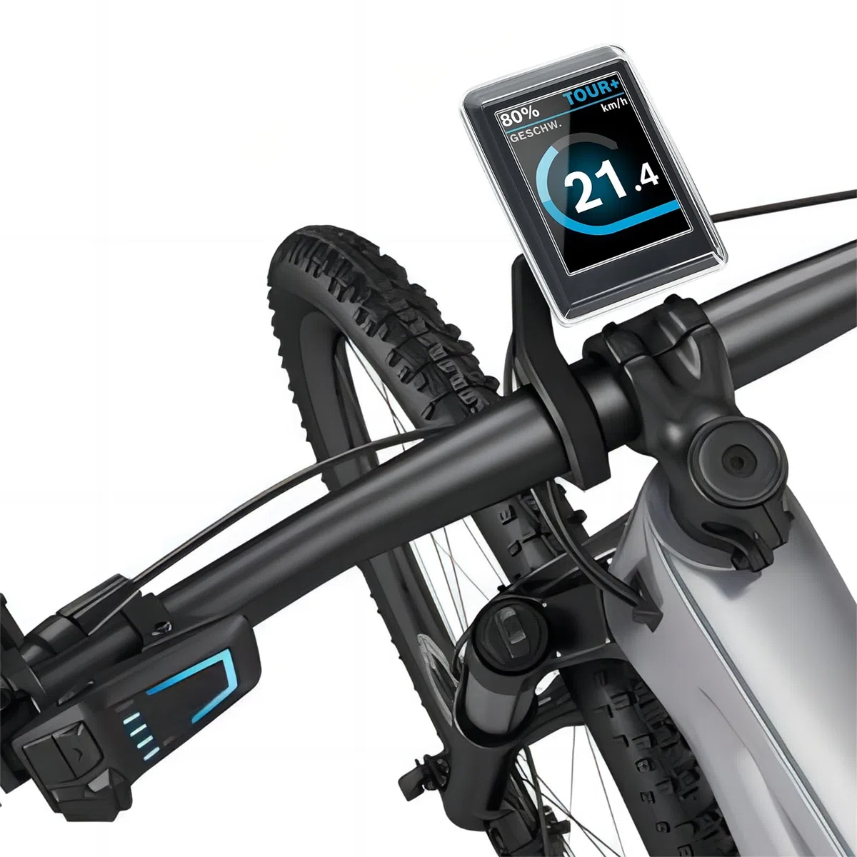 Besudo Custodia protettiva adatta per display Bosch Kiox 300 – Pellicola protettiva trasparente per Kiox 300 contro acqua, polvere e graffi – Cover per computer bici – Accessori per bici