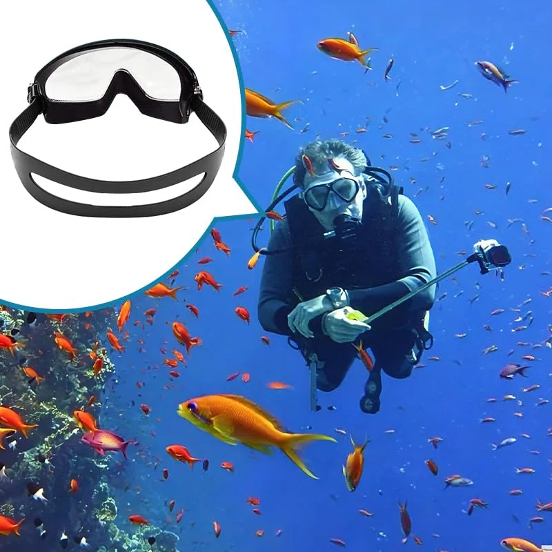 2 Pezzi Cinturino Maschera Immersione, Cinturino per Maschera Sub, Mascheras Snorkeling Cinturinos, Antiscivolo Cinturinos per Mascheras da Sub, per Immersioni Nuoto Snorkeling