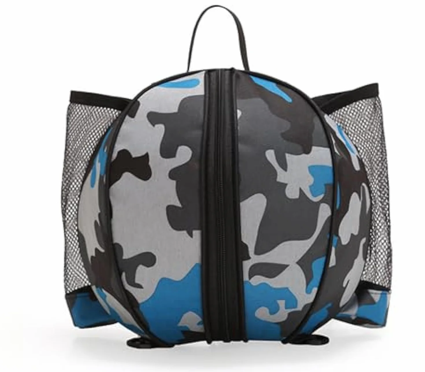 Borsa da Basket,Borsa per Pallone Basket con Tracolla e Tasche, Zaino Portapalloni Palla da Calcio, Pallavolo,Basket