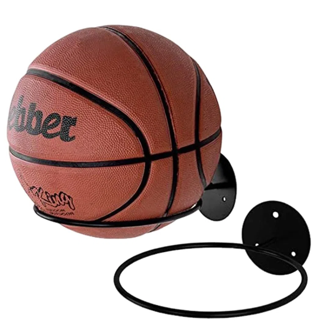Supporto da Parete per Palloni, 1 Pezzi Supporti da Parete per Pallacanestro, Supporto per Ripiano per Palloni Sportivi a Parete, per Pallacanestro Calcio Pallavolo