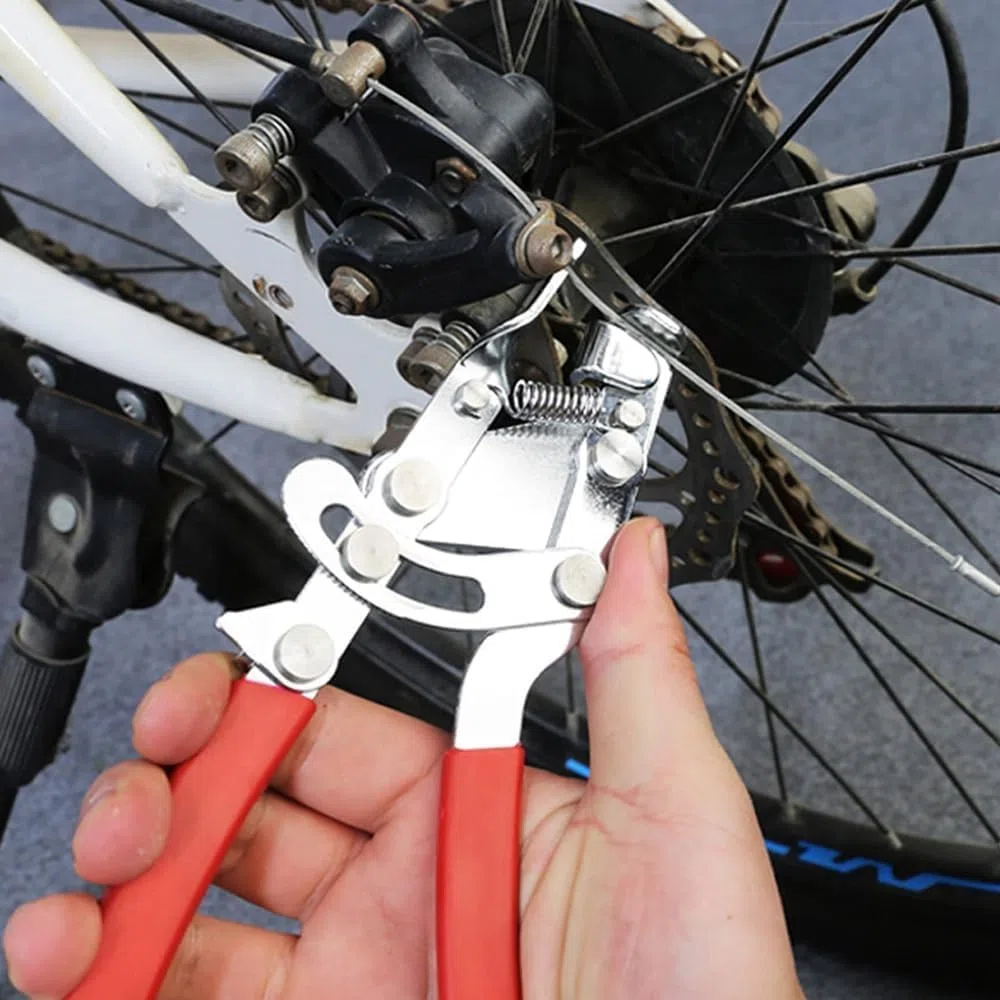 NLIGHTING Pinza Tendicavo Bici Professionale con Blocco Automatico – Regolazione Precisa Cavi Freno e Cambio – Ideale per MTB, Corsa e Officina