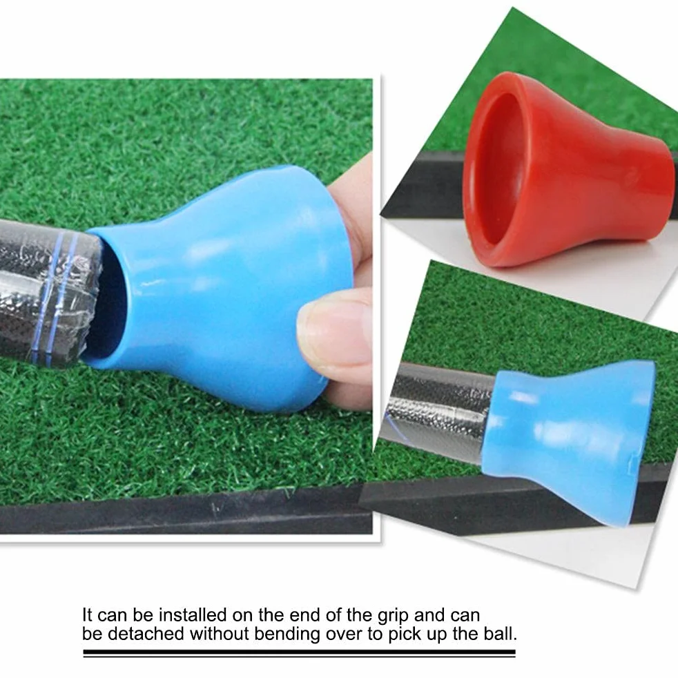 4 Pezzi Raccoglitore di Palline da Golf, raccoglitori di Palline da Golf, Ventosa per Raccogliere Palline da Senza Piegare Accessori da per Giochi di Indoor e Outdoor