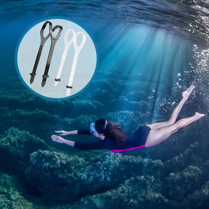 2 Pezzi Cinturino Maschera Immersione, Cinturino per Maschera Sub, Mascheras Snorkeling Cinturinos, Antiscivolo Cinturinos per Mascheras da Sub, per Immersioni Nuoto Snorkeling