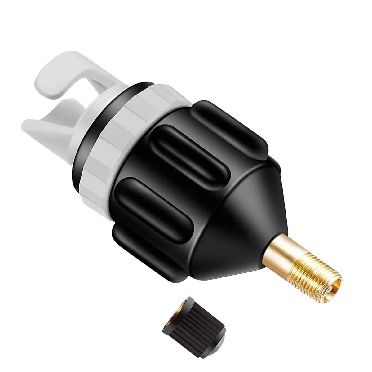 Adattatore per Sup Gonfiabile,Gommone Gonfiaggio Elettrica Pompa Valvola Accessori,Surf Tavola Tubo Aria Valvole Adattatori,Kayak Compressore Gonfiatore Pump Ricambio per Campeggio D'aria Trasporto
