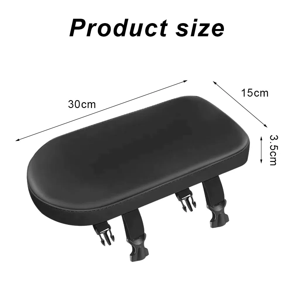 Cuscino Posteriore spessato per biciclette, sedile cuscino bambini, PU spugna morbida, accessori per bici