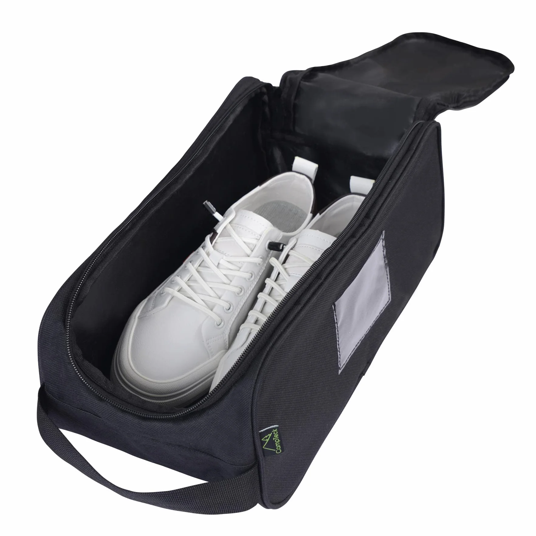 CampTeck U7237 Shoe Bag Polyestere Unisex - Sacca Porta Scarpe, Calcio, Golf, Palestra, Borsa Portascarpe - Nero