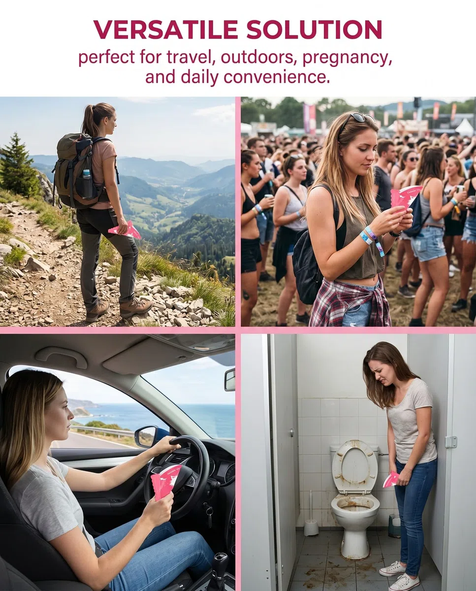 30 Pezzi Coni per Pipi Donna Usa e Getta, Imbuto Pipi in Piedi Donna Monouso, Orinatoio Portatile Donna di Carta Impermeabile per Viaggi, Campeggio, Festival e Escursioni