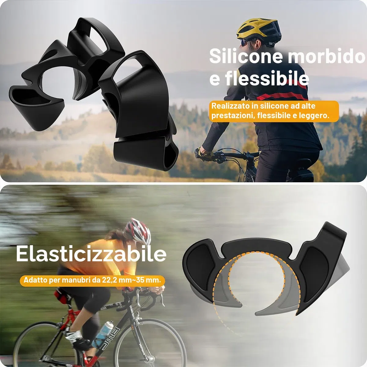 TUSITA Bicicletta Orologio Supporto Compatibile con Garmin - Progettato per Polar e Altri Orologi
