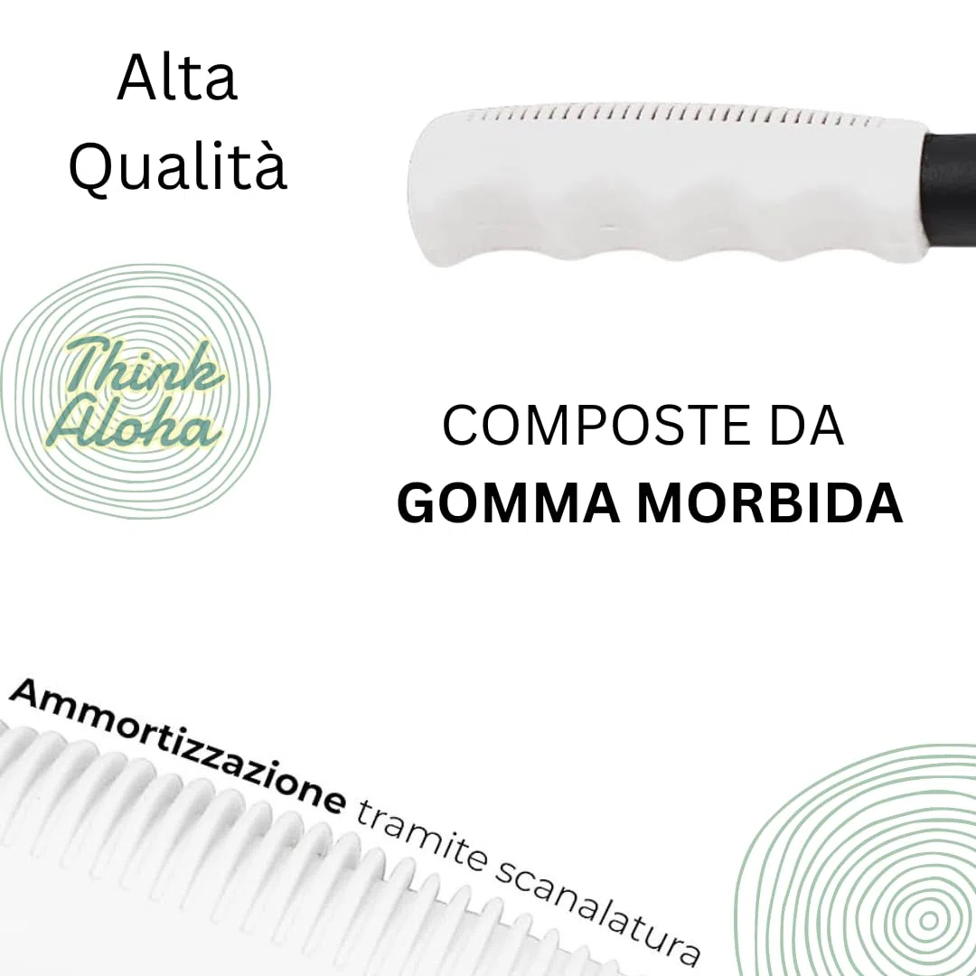 Coppia Manopole Bici Bianche con Scanalature Anti Scivolo - Stile Vintage Retro Universali Leggere - Impugnature Bici - Accessori Bici Vintage - Bici Graziella Olanda City Bike Epoca